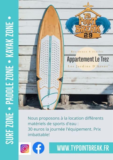 Le Trez, Residence 4 Etoiles Bénodet エクステリア 写真
