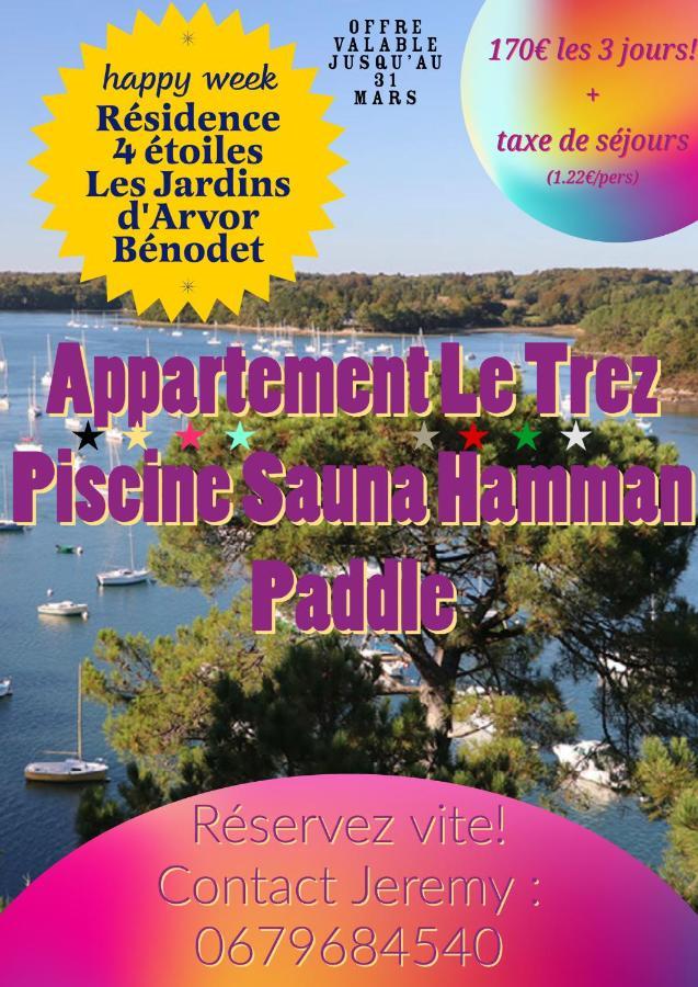 Le Trez, Residence 4 Etoiles Bénodet エクステリア 写真